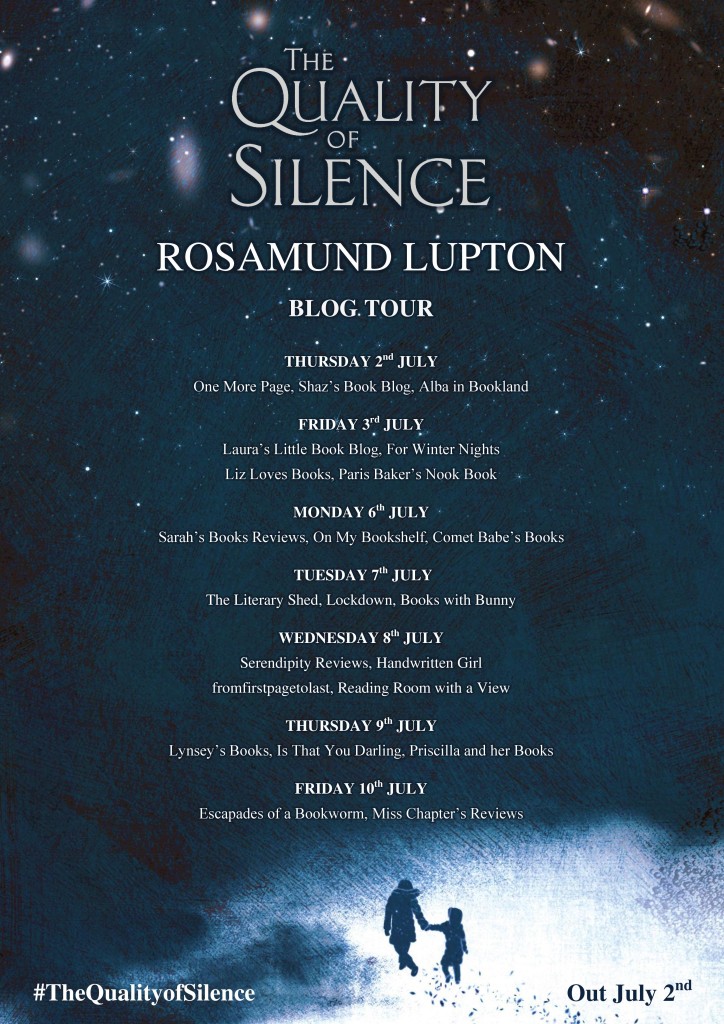 The Quality of Silence blog tour poster
