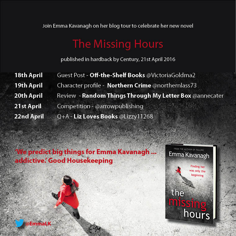 The Missing Hours blog tour banner
